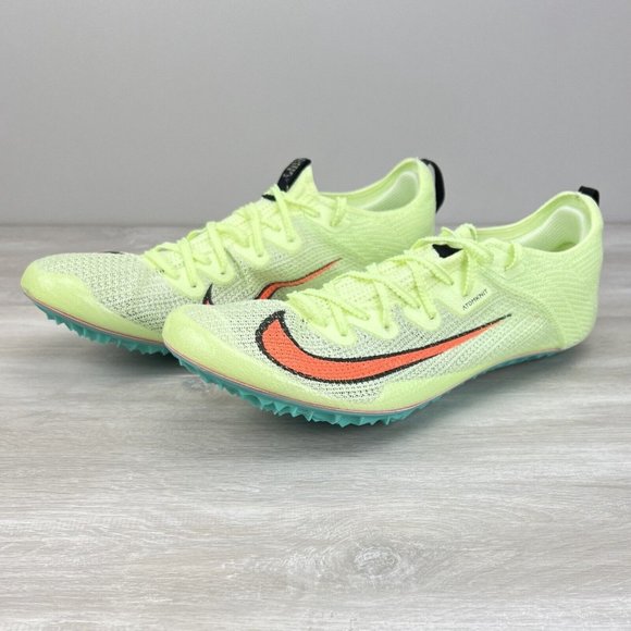 Nike Zoom SuperFly  Elite 2 *MISSING SPIKES CD4382-700 “Barley Volt” Mens 13